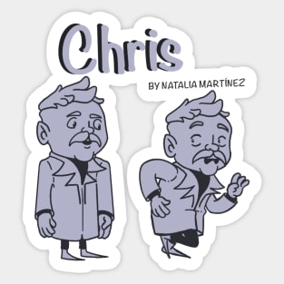 Chris - Genio2 OC FanArt Sticker